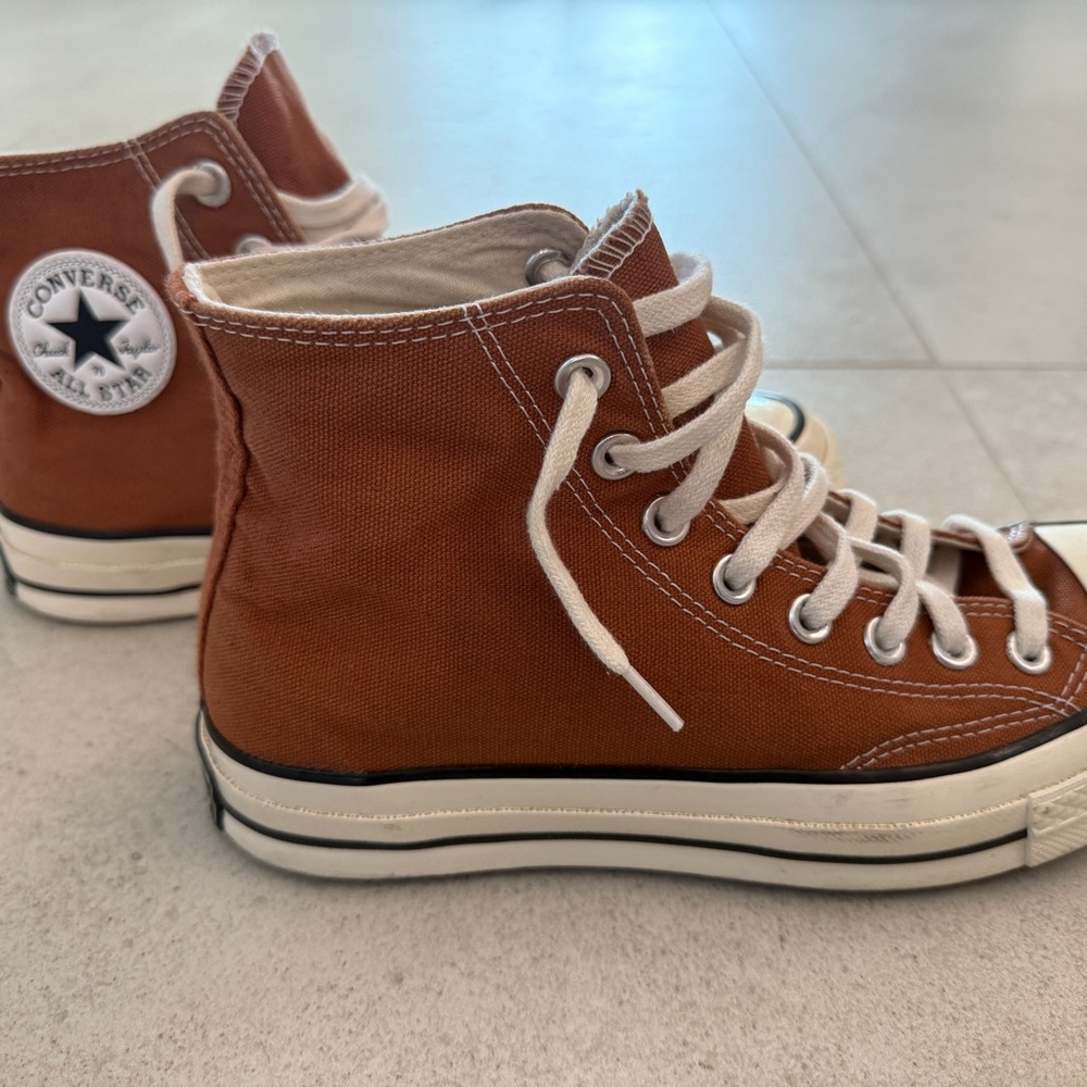 Converse All Star Chuck Taylor High-Top Sneakers in Rust